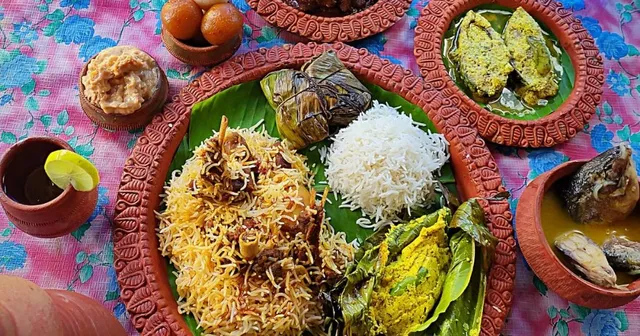 মটন থালি মাছ ভাজা 