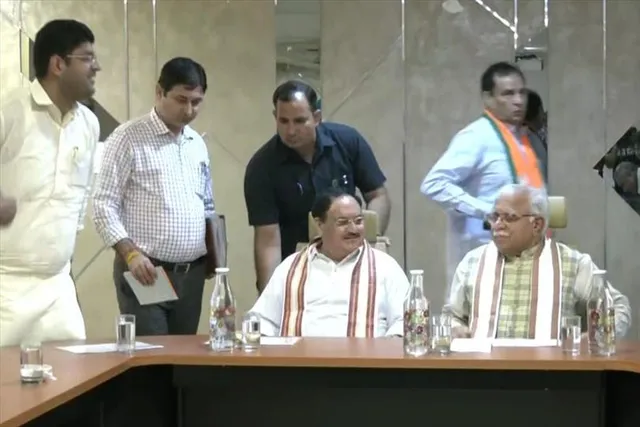 সংগঠনে জোর দিতে উচ্চ পর্যায়ের বৈঠকে নাড্ডা