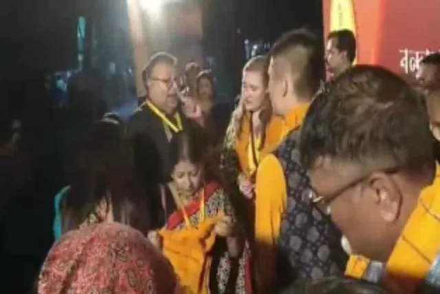 পুজো পরিক্রমা: বৃন্দাবন মাতৃ মন্দিরে থিম 'শ্রী শ্রী দেব্যৈ নমঃ'