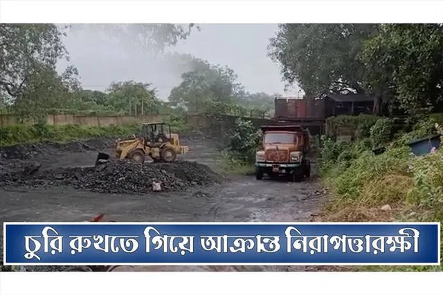 চুরি রুখতে গিয়ে আক্রান্ত নিরাপত্তারক্ষীরা
