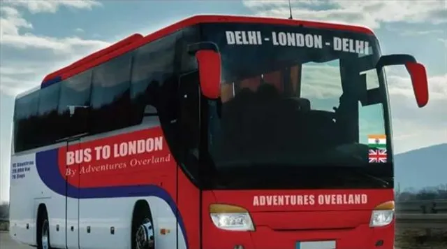 এ বার দিল্লি থেকে লন্ডন যান বাসে চড়ে!