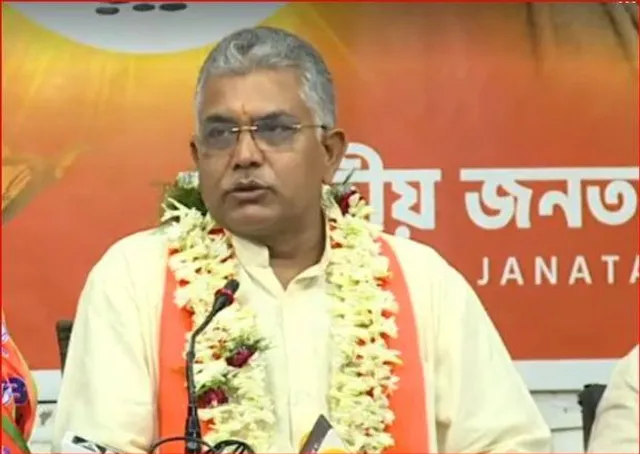 এ রাজ্যে গণতন্ত্র কোথায়? ফের প্রশ্ন তুললেন দিলীপ ঘোষ