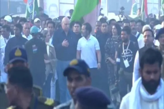 সোমবার ফের শুরু হল 'ভারত জোড়ো যাত্রা'