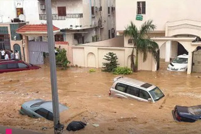 সৌদি আরব ভয়াবহ বন্যায় মৃত ২