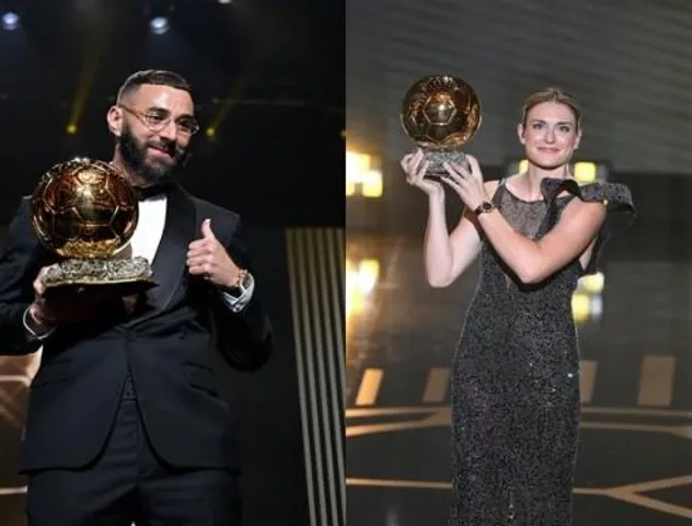 ব্যালন ডি’অর জিতলেন করিম বেঞ্জেমা ও অ্যালেক্সিয়া পুতেয়াস