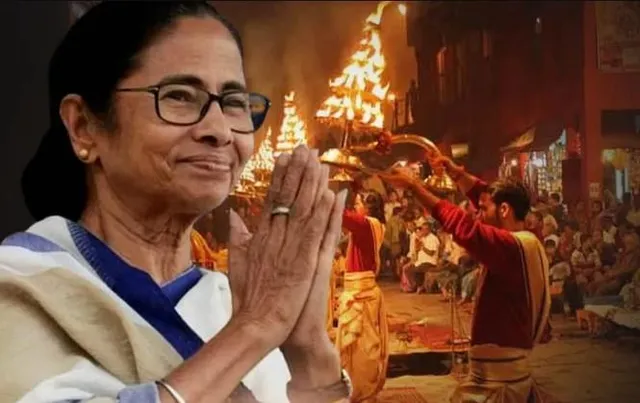 বাবুঘাটে গঙ্গা আরতির সূচনা করলেন মুখ্যমন্ত্রী