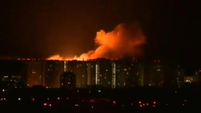 কিভের শহরতলি এলাকায় একের পর এক বিস্ফোরণ