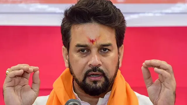 গুজরাটে ৪০০টিরও বেশি আসনে পদ্ম ফুটবে বলে আশাবাদী অনুরাগ ঠাকুর