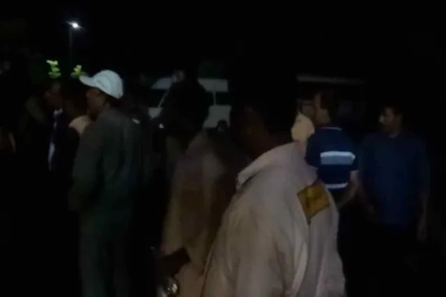 বকেয়া বাকি থাকায় বিক্ষোভ