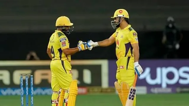 চেন্নাই কে এগিয়ে নিয়ে যাচ্ছে মাহি-রায়ডু