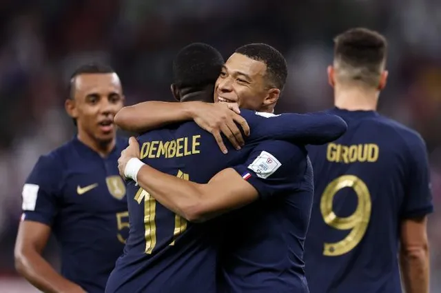 এমবাপের দ্বিতীয় গোল ৩-০ এগিয়ে ফ্রান্স