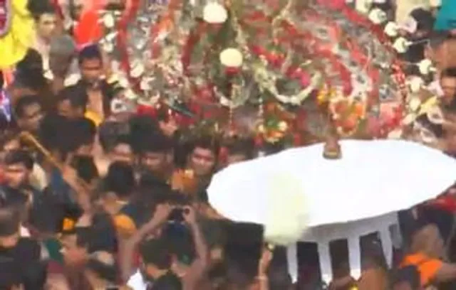 জগন্নাথ দেবের রথযাত্রার পাহান্ডি আচার শুরু হয়েছে