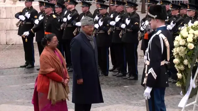 নেদারল্যান্ড সফরে সস্ত্রীক কোবিন্দ