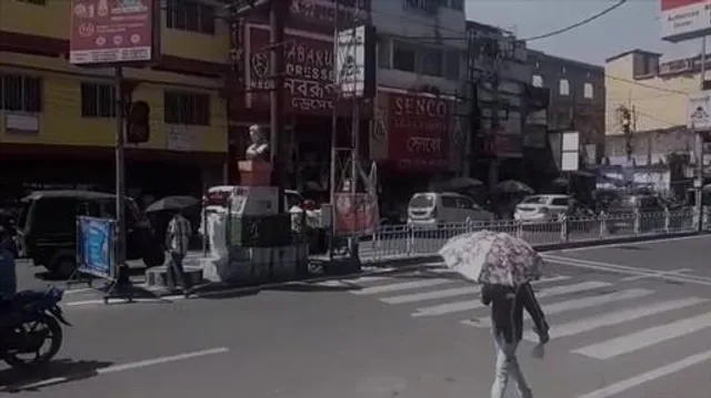 তীব্র গরমের দাপটে নাজেহাল আলিপুরদুয়ার