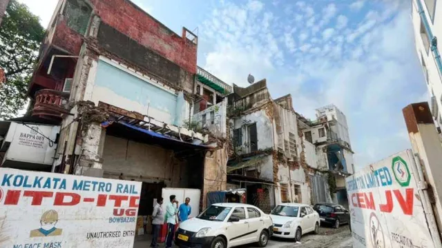 বৌবাজার  বিপর্যয়ে ক্ষতিগ্রস্ত বাড়ির পুনর্নির্মাণের প্রক্রিয়া শুরু