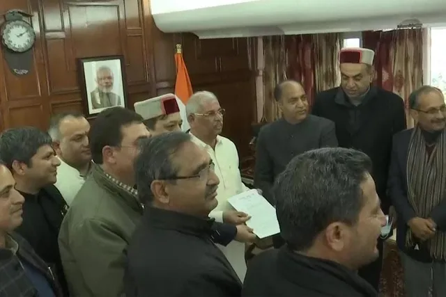 কংগ্রেস সরকারের বিরুদ্ধে স্মারকলিপি জমা দিল বিজেপি