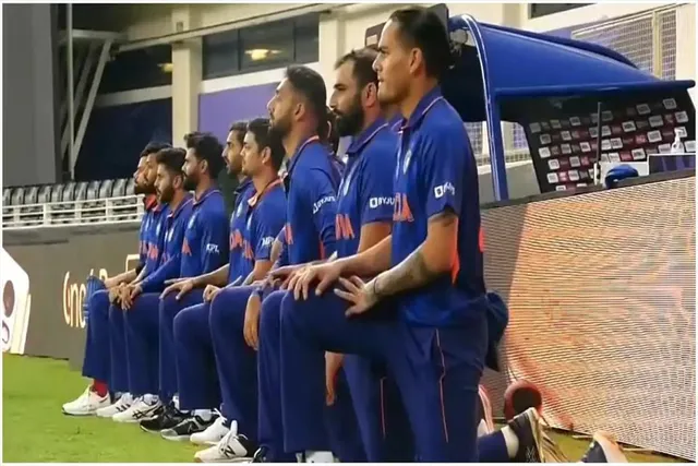 কেন খেলার আগে দুবাইতে হাঁটু গেড়ে বসেছিল ভারতীয় বাহিনী?