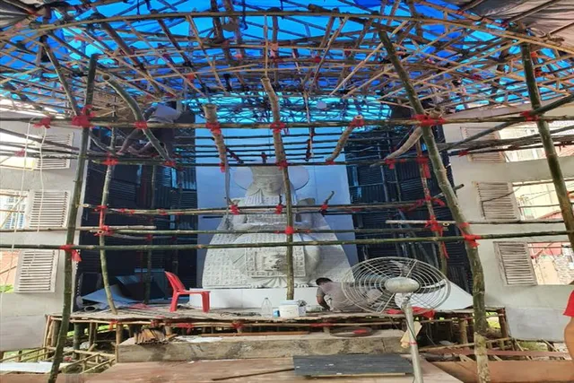 বৃষ্টির জন্য সম্পূর্ণভাবে প্রস্তুত বাঘাযতীন মৈত্রী সংঘ