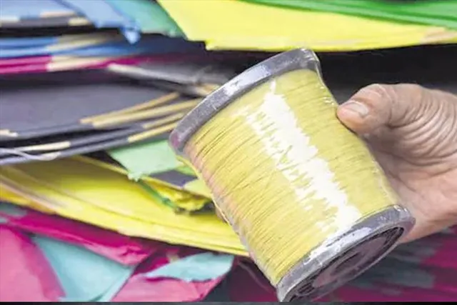 চিনা মাঞ্জায় গলা কেটে মৃত্যু ব্যবসায়ীর