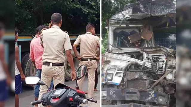 ট্রেলারের সঙ্গে গাড়ির মুখোমুখি সংঘর্ষ, মৃত ৫