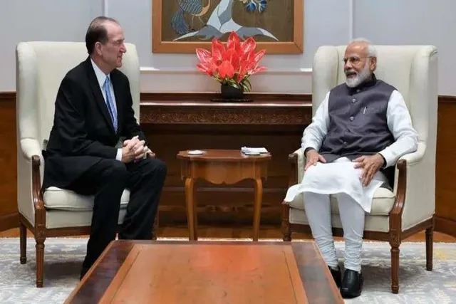 বিশ্ব ব্যাঙ্কের সভাপতির সঙ্গে সাক্ষাৎ করলেন নরেন্দ্র মোদী