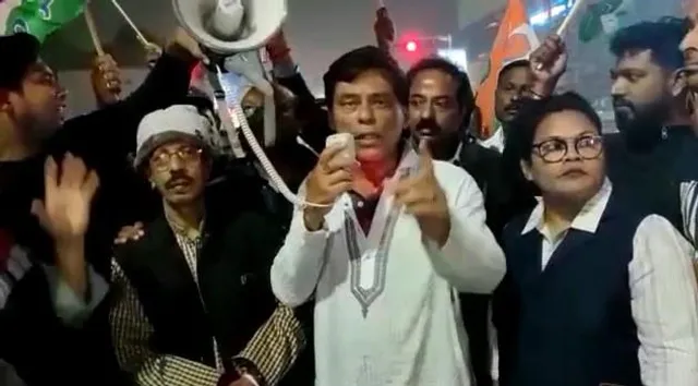 সায়নিকে গ্রেপ্তারের প্রতিবাদে আসানসোলে মিছিল যুব তৃণমূলের