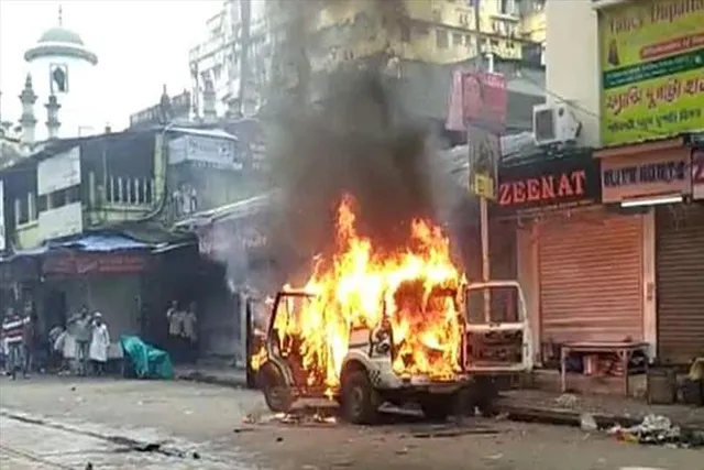 নবান্ন অভিযানে গাড়িতে আগুনকাণ্ডে গ্রেফতার মূল অভিযুক্ত সহ ৭