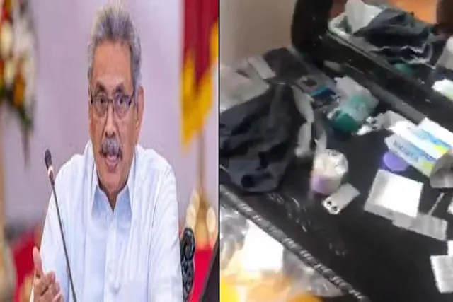 রাষ্ট্রপতির বাসভবনে ঢুকে তার নিজস্ব সামগ্রী নিয়ে মেতেছেন বিক্ষোভকারীরা