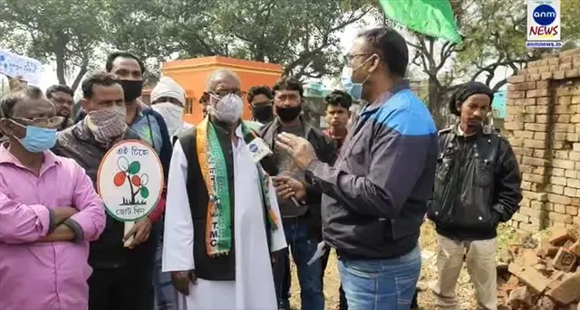 ভোট প্রচার সারলেন তৃণমূল কংগ্রেস প্রার্থী আব্দুল হাউস