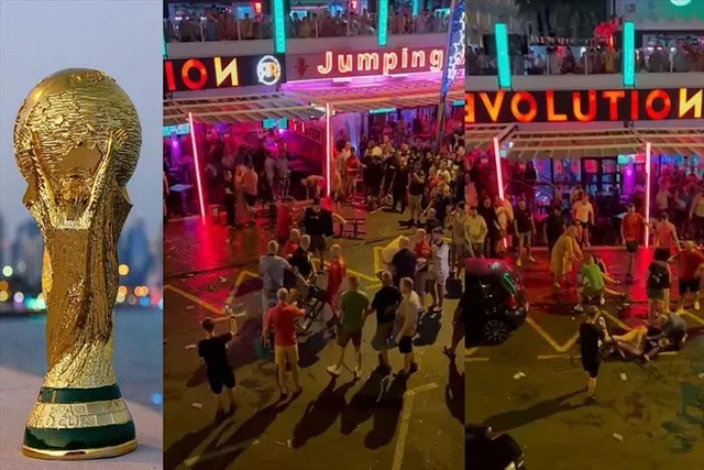 হাতাহাতিতে জড়ালেন ইংল্যান্ড-ওয়েলস দলের সমর্থকরা