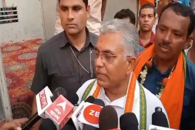 অনুব্রতর বিরুদ্ধে ক্ষোভ প্রকাশ করলেন দিলীপ ঘোষ