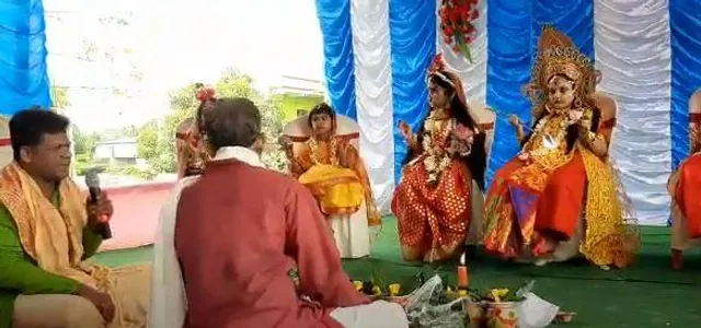 মহানবমীতে সপ্তকুমারী পুজো