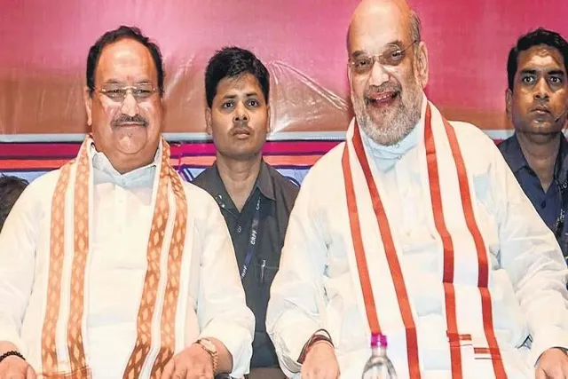 নির্বাচনী কৌশল ঠিক করতে জেপি নাড্ডার বাসভবনে অমিত শাহ, গেলেন বহু বিজেপি নেতাও