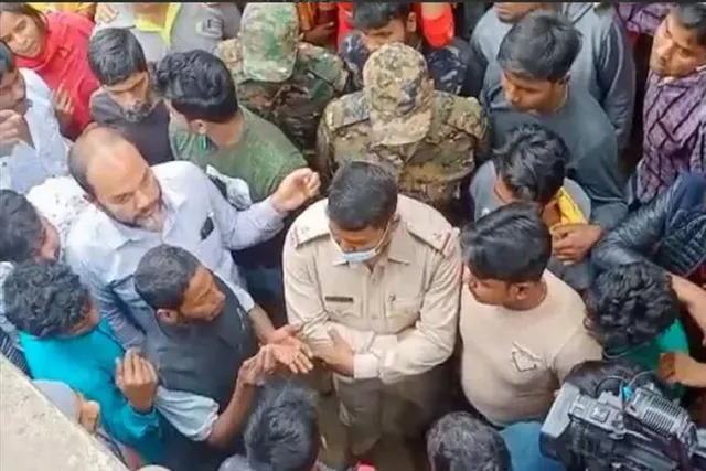 আমতা থানায় ক্রমশই বাড়ছে বিক্ষোভের চেহারা