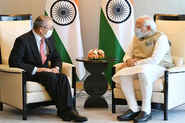 এনইসি কর্পোরেশনের চেয়ারম্যানের সঙ্গে কথা হল প্রধানমন্ত্রীর