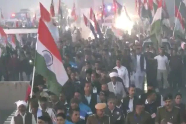 ভারত জোড়ো যাত্রার ১০০ দিন পূর্তি