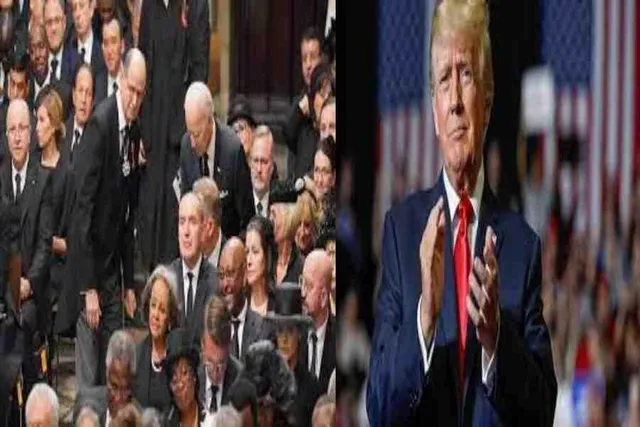 রানীর অন্ত্যেষ্টিক্রিয়ায় বাইডেনের অবস্থান নিয়ে কটাক্ষ ডোনাল্ড ট্রাম্পের