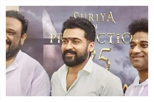 ৪২ তম ছবির শুটিং শুরু করলেন সুপারস্টার সূর্য