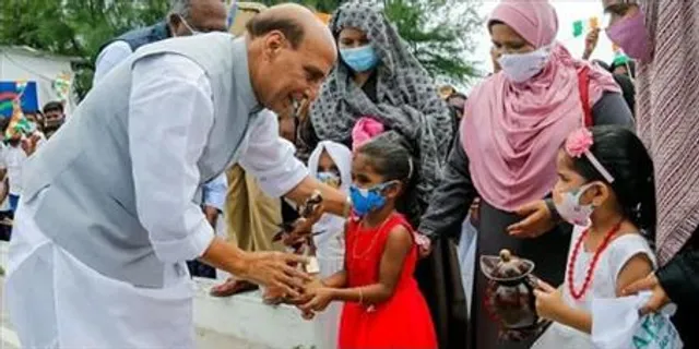 লাক্ষাদ্বীপের মুসলিমদের দেশপ্রেমের প্রশংসা করলেন রাজনাথ সিং