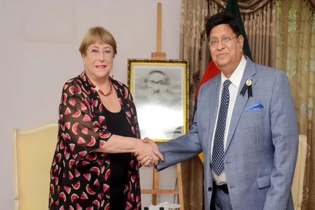 বাংলাদেশ সফরে জাতিসংঘের মানবাধিকার বিষয়ক হাইকমিশনার