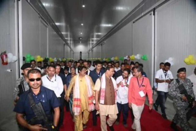 উত্তর-পূর্ব ভারতের সর্বকালের বৃহত্তম কোল্ড স্টোরেজের উদ্বোধন করলেন হিমন্ত বিশ্বশর্মা