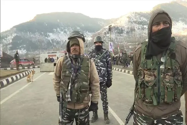 ভারত জোড়ো যাত্রার আগে কাশ্মীরে কড়া নিরাপত্তা