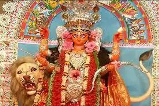 করোনার কারণে দর্শনার্থীহীন বেলুড়ের সারদাপীঠের জগদ্ধাত্রী পুজো