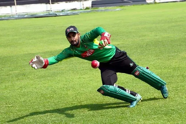 দুর্দান্ত ক্যাচ নিলেন লিটন দাস