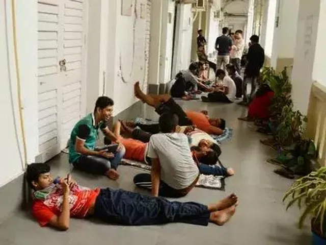 প্রেসিডেন্সি বিশ্ববিদ্যালয়ে চলছে বিক্ষোভ