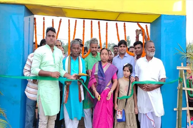 নতুন কালি মন্দির পেলেন ঝাড়গ্রামবাসী