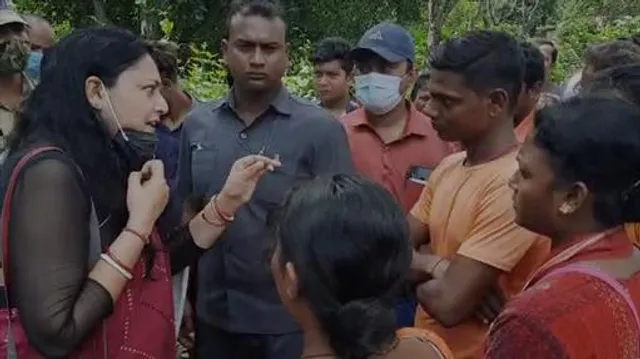 আসানসোলের ধস কবলিত এলাকায় অগ্নিমিত্রা পলকে ঘিরে বিক্ষোভ