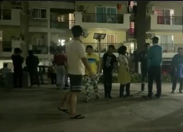 ভয়াবহ ভূমিকম্প, দেখুন গাজিয়াবাদের দৃশ্য