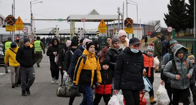 পোল্যান্ডে আশ্রয় ইউক্রেনীয়দের