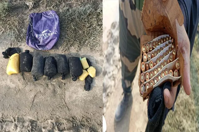 পাক-ভিত্তিক পাচারকারীদের হেরোইন পাচারের চেষ্টা বানচাল করল BSF